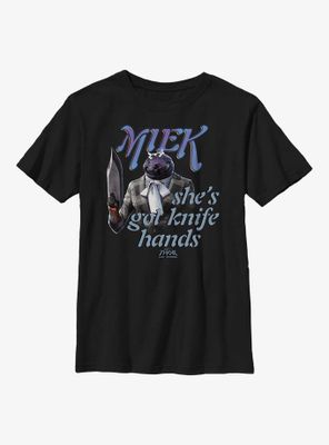 Marvel Thor: Love And Thunder Miek Knife Hands Youth T-Shirt