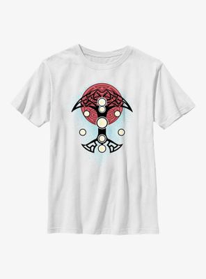 Marvel Thor: Love And Thunder Blue Splatter Cosplay Youth T-Shirt