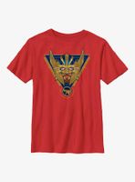 Marvel Thor: Love And Thunder Electric Triangle Badge Youth T-Shirt