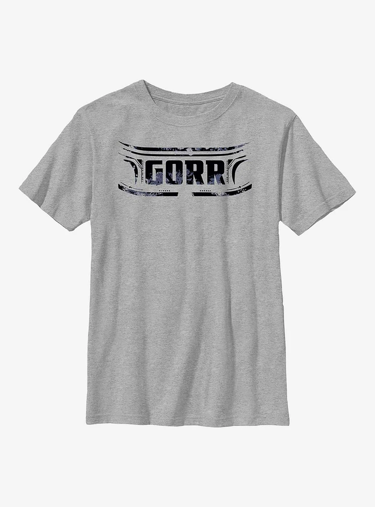 Marvel Thor: Love And Thunder Gorr Logo Youth T-Shirt