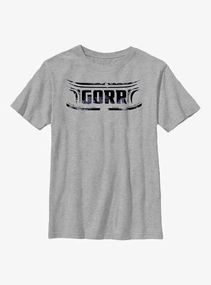 Marvel Thor: Love And Thunder Gorr Logo Youth T-Shirt