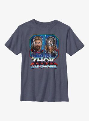 Marvel Thor: Love And Thunder Portraits Boxup Youth T-Shirt