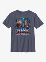 Marvel Thor: Love And Thunder Portraits Boxup Youth T-Shirt