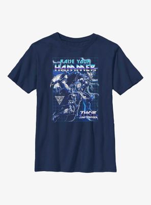 Marvel Thor: Love And Thunder Raise Your Hammer Youth T-Shirt