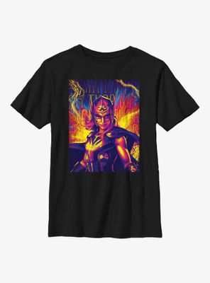 Marvel Thor: Love And Thunder Mighty Hero Lightning Youth T-Shirt