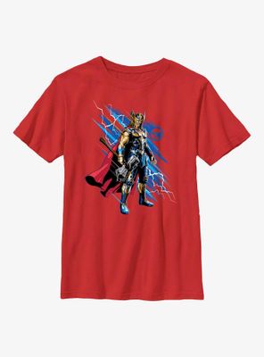 Marvel Thor: Love And Thunder Hero Thor Youth T-Shirt