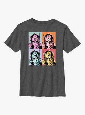 Marvel Thor: Love And Thunder Mighty Thor Pop Art Youth T-Shirt