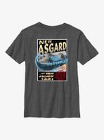 Marvel Thor: Love And Thunder New Asgard Destination Youth T-Shirt