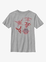 Marvel Thor: Love And Thunder New Asgard Textbook Icons Youth T-Shirt