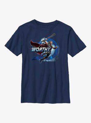 Marvel Thor: Love And Thunder Worthy Jump Youth T-Shirt