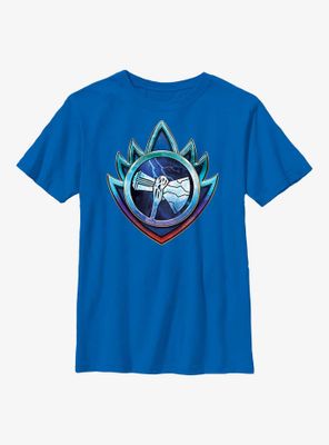 Marvel Thor: Love And Thunder Silver Stormbreaker Youth T-Shirt