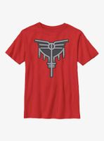 Marvel Thor: Love And Thunder Valkyrie Symbol Youth T-Shirt