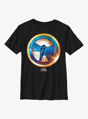 Marvel Thor: Love And Thunder Stormbreaker Gold Youth T-Shirt