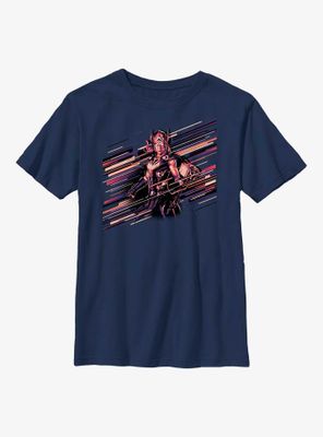 Marvel Thor: Love And Thunder Stripes Mighty Thor Youth T-Shirt