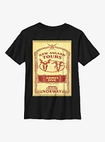 Marvel Thor: Love And Thunder New Asgard Tours Poster Youth T-Shirt