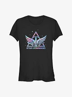 Disney Pixar Lightyear Star Command Rainbow Girls T-Shirt