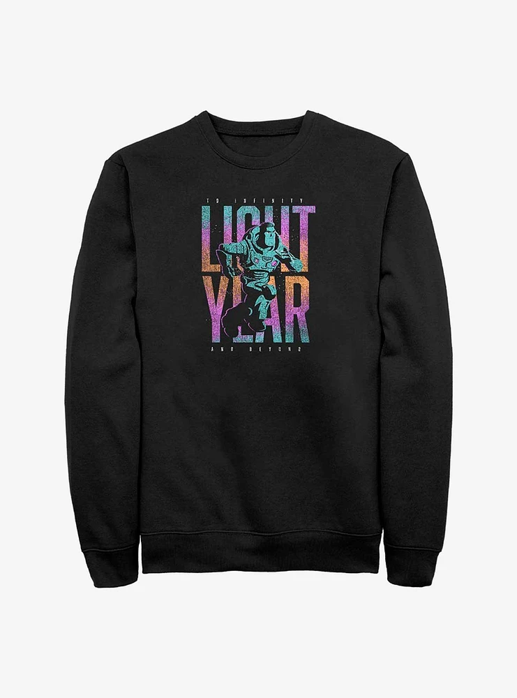 Disney Pixar Lightyear Buzz Words Sweatshirt