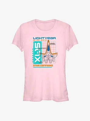 Disney Pixar Lightyear Star Command Girls T-Shirt