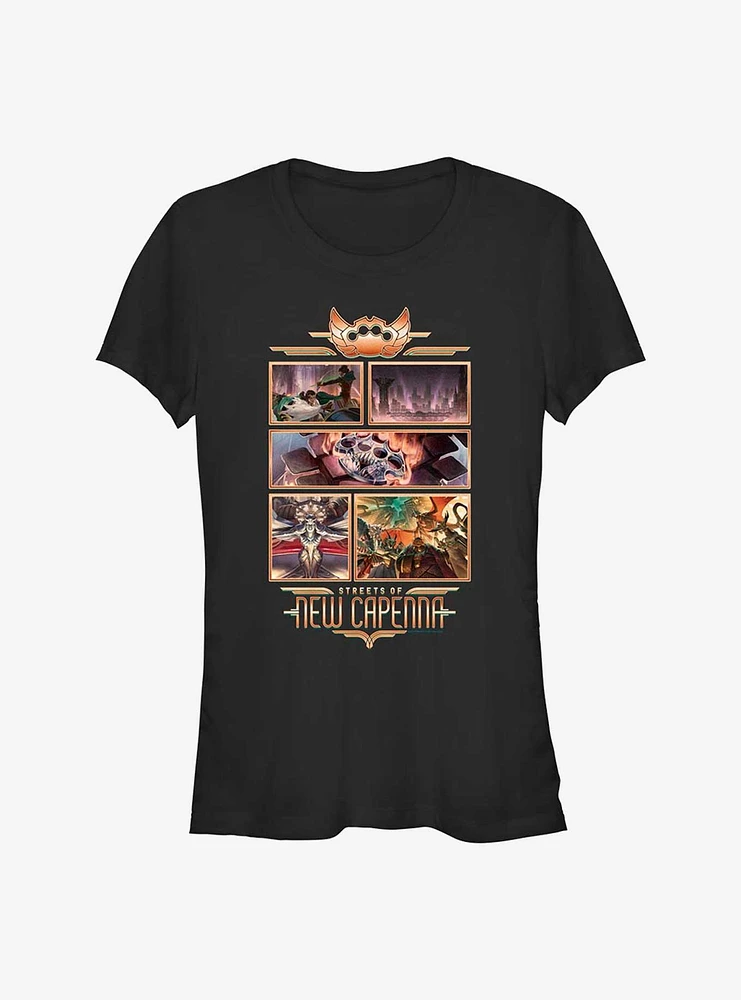 Magic The Gathering Collage Girls T-Shirt