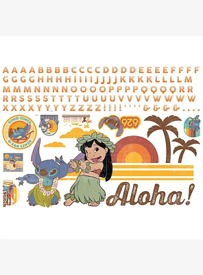 Disney Lilo & Stitch Peel & Stick Giant Wall Decals