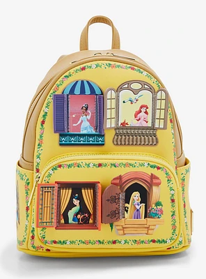 Loungefly Disney Princesses Floral Balconies Mini Backpack - BoxLunch Exclusive