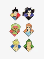 One Piece Wano Country Portrait Blind Bag Enamel Pin