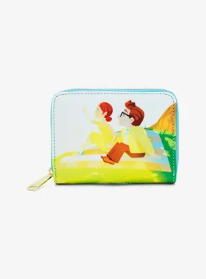 Loungefly Disney Pixar Up Carl & Ellie Daydream Small Zip Wallet - BoxLunch Exclusive