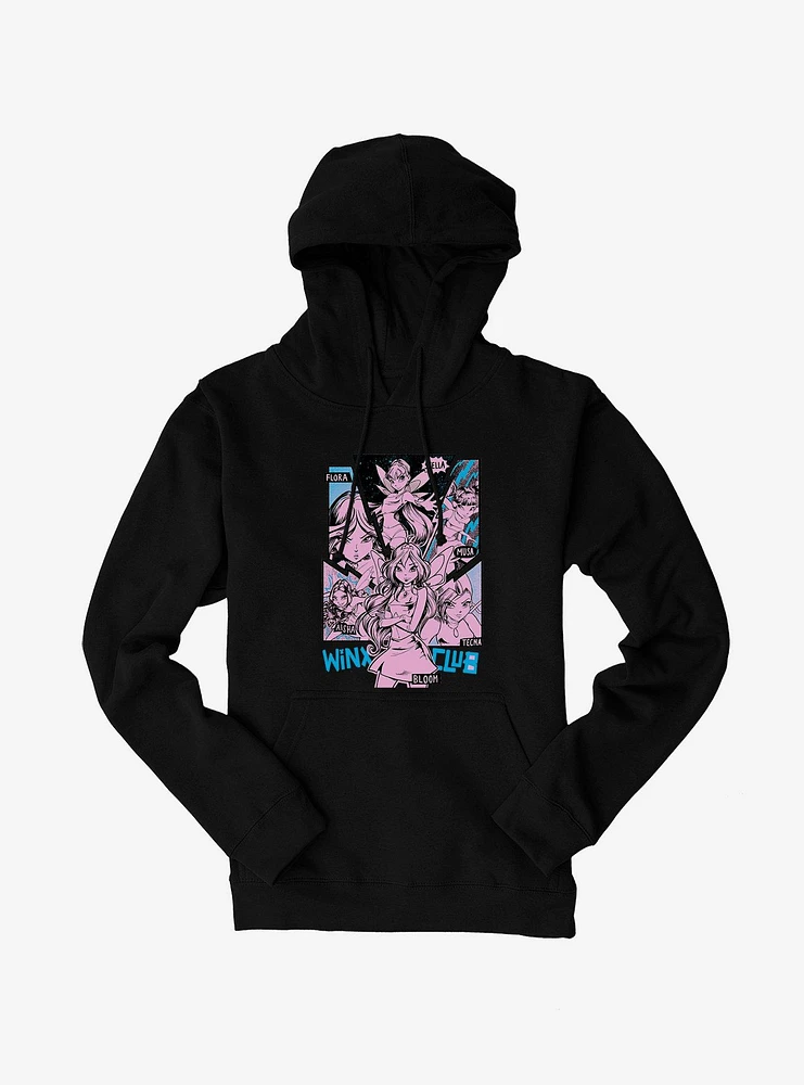 Winx Club Comic Fairies Hoodie