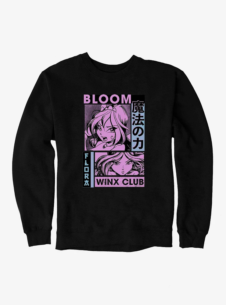 Winx Club Flora & Bloom Comic Sweatshirt