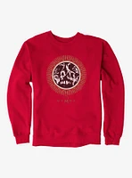 The Mummy Circular Ornament Sweatshirt