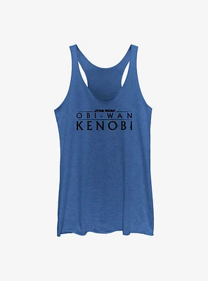 Star Wars Obi-Wan Kenobi Logo Girls Tank Top