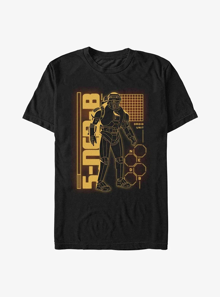 Star Wars Obi-Wan Kenobi 5-Ned-B Droid T-Shirt