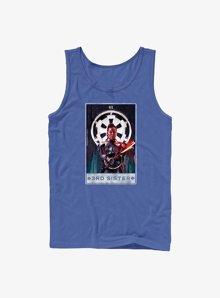 Star Wars Obi-Wan Kenobi Sister Tarot Card Tank Top