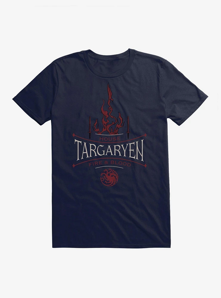Game Of Thrones House Targaryen Fire T-Shirt