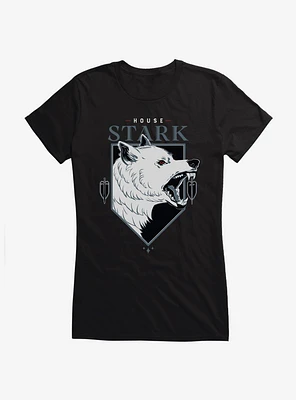 Game Of Thrones House Stark Direwolf Girls T-Shirt