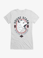 Game Of Thrones House Stark Winter Is Coming Girls T-Shirt