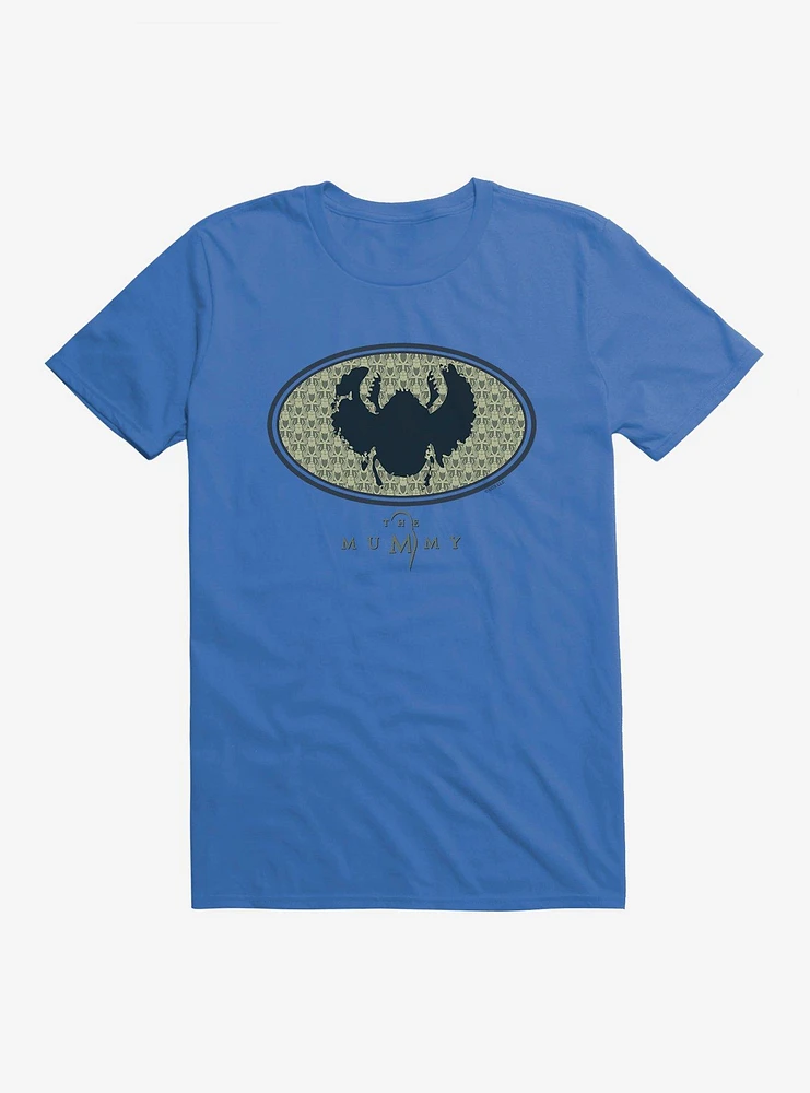 The Mummy Flying Scarab Silhouette T-Shirt