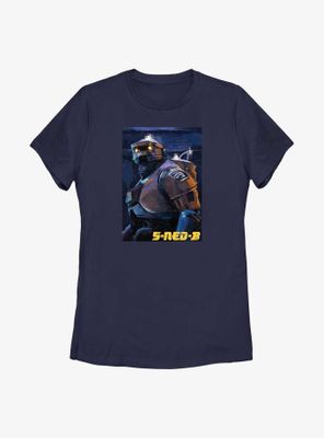 Star Wars Obi-Wan Kenobi 5-NED-B Painting Womens T-Shirt