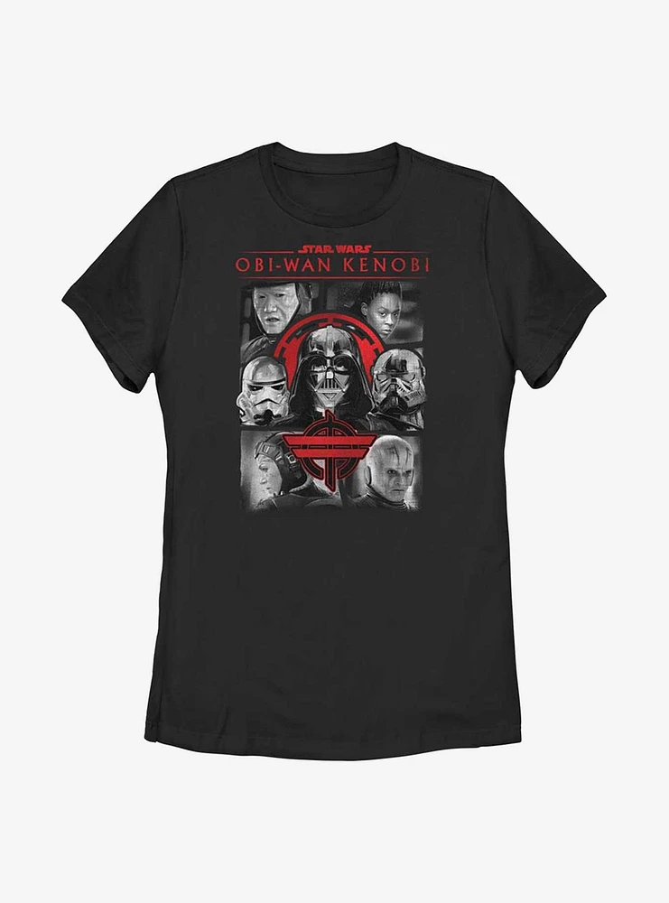 Star Wars Obi-Wan Kenobi Inquisitors Panels Womens T-Shirt