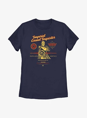 Star Wars Obi-Wan Kenobi Imperial Grand Inquisitor Womens T-Shirt