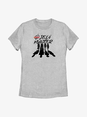 Star Wars Obi-Wan Kenobi Jedi Hunter Silhouettes Womens T-Shirt