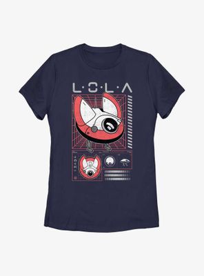 Star Wars Obi-Wan Kenobi Lola Blueprint Womens T-Shirt