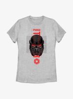 Star Wars Obi-Wan Kenobi Purge Trooper Head Womens T-Shirt