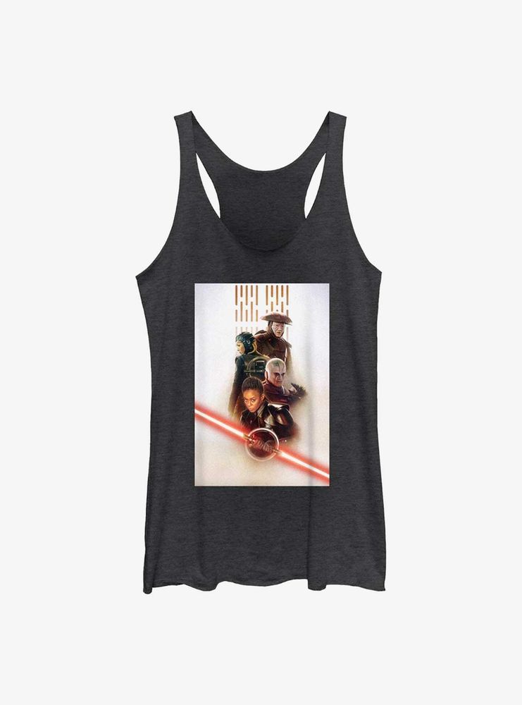 Star Wars Obi-Wan Kenobi Character Poster Womens Tank Top