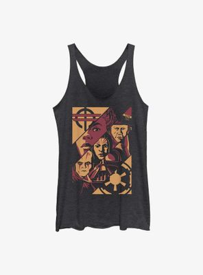 Star Wars Obi-Wan Kenobi Split Panels Womens Tank Top