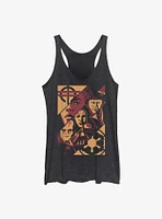 Star Wars Obi-Wan Kenobi Split Panels Womens Tank Top