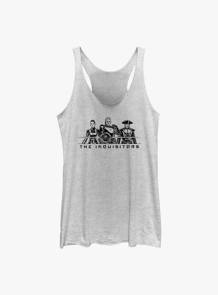 Star Wars Obi-Wan Kenobi The Inquisitors Trio Womens Tank Top