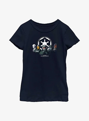 Star Wars Obi-Wan Kenobi Imperial Group Youth Girls T-Shirt
