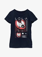 Star Wars Obi-Wan Kenobi Lola Blueprint Youth Girls T-Shirt