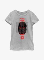 Star Wars Obi-Wan Kenobi Purge Trooper Head Youth Girls T-Shirt